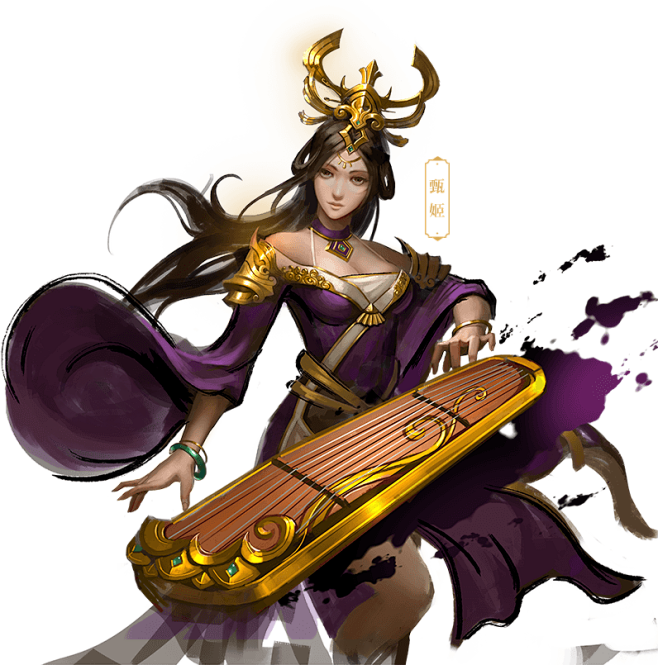 术愚从paulleexy转采于2019-04-29 10:02:32甄姬立绘(网游风)术愚同采