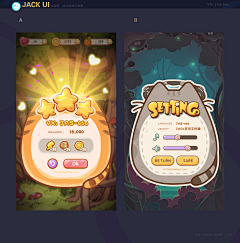 喵喵喵尾巴采集到UI界面①—Q版可爱/小游戏/独立游戏