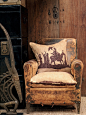 SUMAYZOY素面造分享：古味革椅old leather chair | cowboy pillow