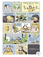 breakfast comic ILLUSTRATION  recipe