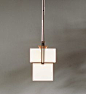 Kitchen Island Pendant. 7.5" x 6"  different glass options, opal, stone, pearl.  18755-302-03-G102