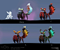 Enemies - insects, Mikhail Rakhmatullin : Some insectoid enemies I did for Ori and the Will of the Wisps