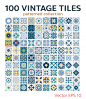 Set vintage tiles patterns antique seamless design Premium Vector