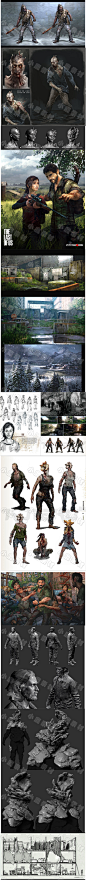 末日余生 The Last of Us CG设定图集 游戏原画素材 资料图集-淘宝网