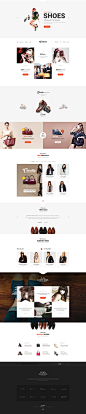 GoldMate e-commerce psd template on Behance