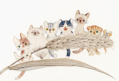 曼城衣冠采集到绘本插画风格参考