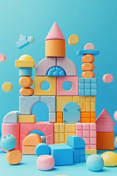 百变积木开放式玩具