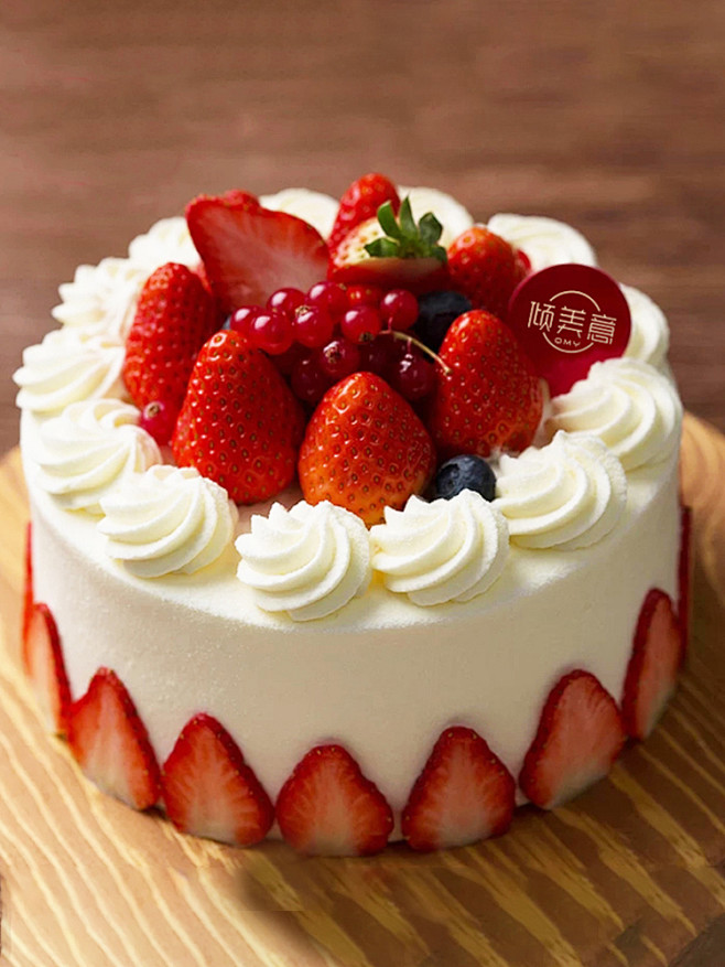 网红创意新鲜水果草莓儿童生日蛋糕定制重庆...