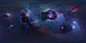 25 Blender Skyboxes - iolite Collection, Tim Barton : 25 Permutations of some of my popular skyboxes.
These nebula skyboxes were rendered in Blender using the E-cycles Nebula build. Resolution is 20480x10240 for each skybox.
Stars were omitted but could b