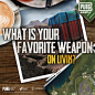 Photo by PUBG MOBILE on August 14, 2020. May be an image of text that says 'PUBG MOBILE WHAT IS YOUR FAVORITE WEAPON ON LIVIK? PUBG KRAFTON UNION Tencent Games LIGHTSPEED&QUANTUM Forst'.
