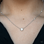 0.70ctw Diamond Bezel Necklace – Gunderson's Jewelers