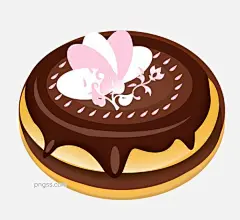 手绘巧克力蛋糕插画图片大小2808x2579px 图片尺寸1.11 MB 来自PNG搜索网 pngss.com 免费免扣png素材下载！黄色食物#巧克力蛋糕#巧克力果酱#手绘美味甜品#圆形食品#