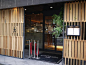 店面及商业街包装(1005图)_@Y-SM收集_花瓣建筑设计Love this wooden entrance to restaurant Buon Grande Aria in Osaka.  567
