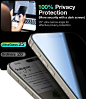 Amazon.com: UltraGlass Ultra Top 9H+ Glass for iPhone 15 Privacy Screen Protector [Invisible Privacy Armor] Privacy Screen iPhone 15 Tempered Glass [Full Coverage & Longest Durable] High Definition, 2 Packs : Cell Phones & Accessories