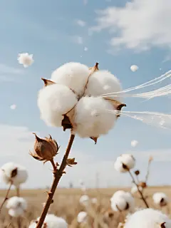 服装面料棉花元素