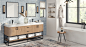 Bahia Bath Vanity - Transitional - Bathroom Vanities And Sink Consoles - by Vinnova | Houzz --- 巴伊亚浴梳妆台 - 过渡 - 浴室梳妆台和水槽控制台 - Vinnova |胡兹