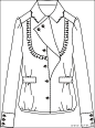 CoreiDRAW服装款式图（休闲外套）-女装设计-服装设计