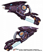 Weapon design from EXTEEL the fast paced 3D sci-fi MMO shooter