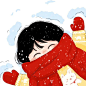 两处相思同淋雪，此生也算共白头。