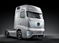 梅赛德斯 - 奔驰推出了壮观的 卡车的未来形态，我认为它能火！！http://huaban.com/pins/246154145/#