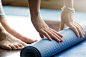 Before practicing yoga, we must first have a suitable yoga mat that will let you not slip when trying new poses.