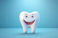 人的牙齿人体医疗牙医口腔牙齿模型