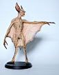 Bat Creature paint up, zi chen gong : sculpted & design by Casey Love