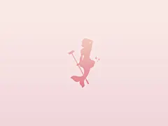 The final mark for a new brand I've been working on called Mer'Maids!