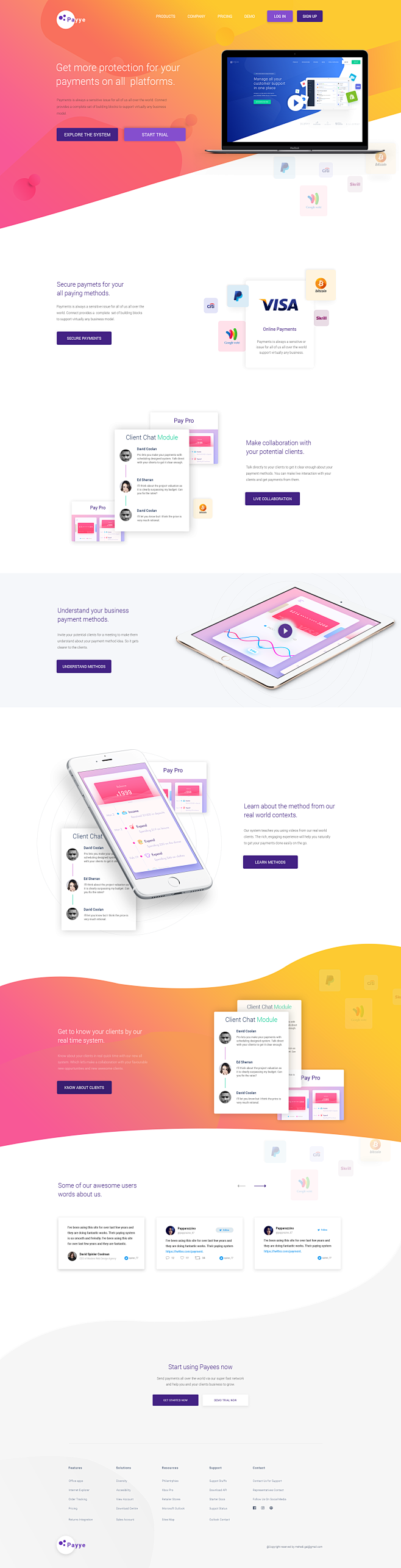 Payye Landing Page 2...