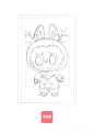 圣诞节Labubu｜马克笔手绘 - 小红书