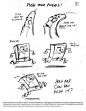 leapinghart: “ Wisdom from Sherm Cohen by way of Character Design References! ”