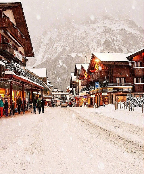 瑞士的冬天，太美了，好想去！ ​​​​ ...