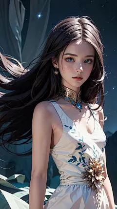 这是你们留言要看的星空女孩壁纸...@灵鲲吃动漫的动态