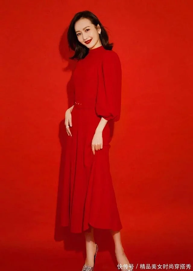 红色连衣裙 谁的漂亮 谁的性感 谁的迷人...
