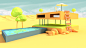 卡通 low poly 低面低多边形lowpoly卡通图片