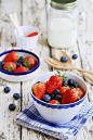 lien的美食摄影：草莓和蓝莓 - LienPhoto - 图虫摄影