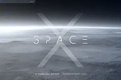 科技未来高级感数字科幻电影海报标题英文艺术字体下载_颜格视觉