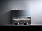 Folding integrated stove