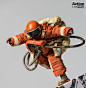 3A TOYS 6寸 DEAD COSMONAUT GOLOVOREZ 亡灵宇航员 1/12-淘宝网