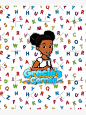 Thumbnail 3 of 3, Canvas Print, Typography art phonics abc egypt funny designed and sold by Kazuiche128.