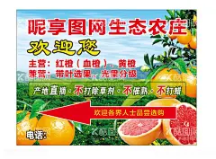 生态农庄果园指引牌  - 源文件下载【酷图网】农庄指引牌,农庄海报,脐橙,脐橙图片,红橙图片,果园海报,果园指引牌,脐橙海报,脐橙指引牌,产地直销,脐橙产地直销,红橙海报