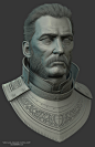 The Order 1886 - Fan Art, Fábio Nishikata : Bust i've done to study modelling.