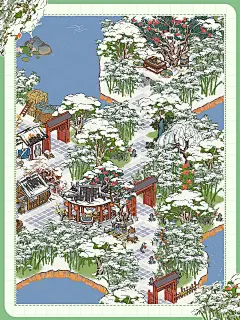 杭州·千鸟坊❄️【冬日秘境·瑞雪烹茶小院】