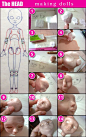 Doll Making - HEAD by AnaMoon.deviantart.com: 