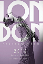 London Fashion Week Poster on Behance | not this but something like this..- Tap the link now to see our super collection of accessories made just for you!