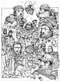 Sketchbook: Boxing Day Doodles.