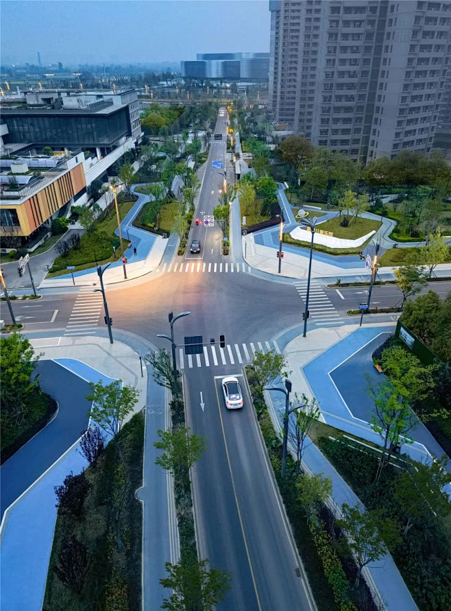 成都未来之城公园城市街道一体化