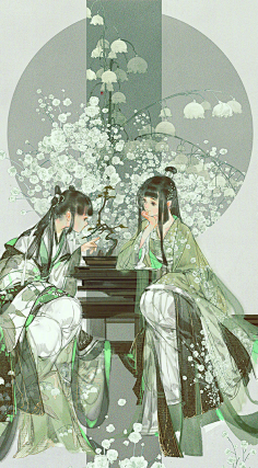 古风人物插画