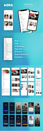 iPhone X 多功能时尚电商 APP UI KIT [Sketch]