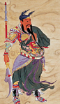 中华艺术瑰宝：《古代门神人物》欣赏（02）(18)-中国元素-设计-艺术中国网